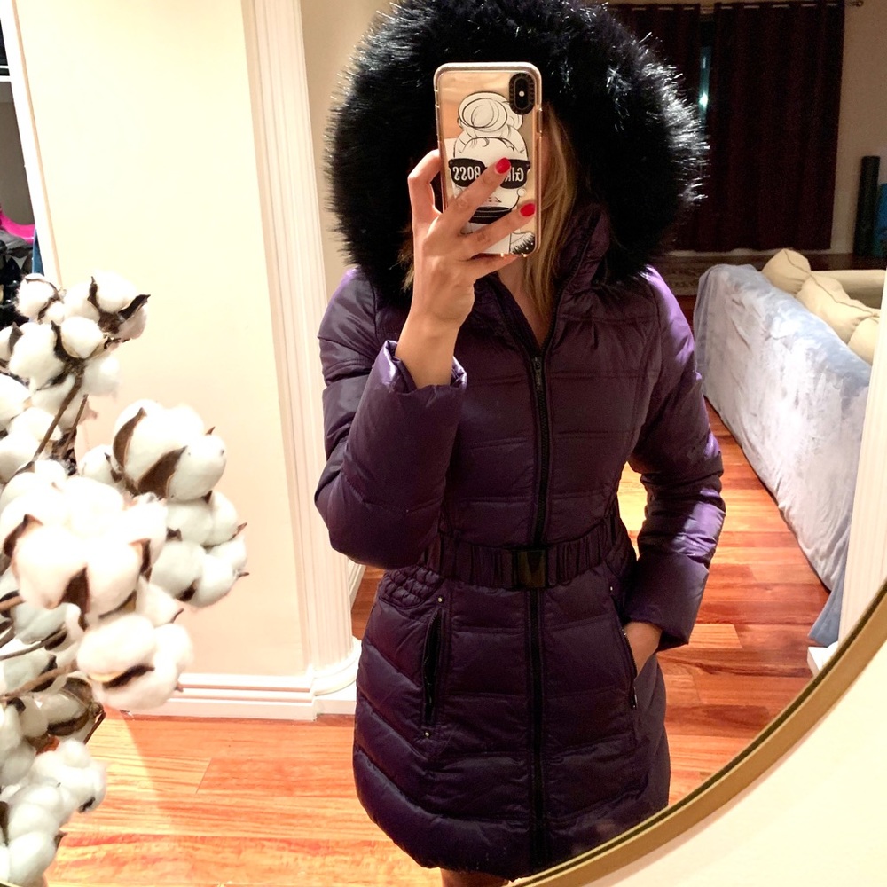 Purple Puffer Jacket